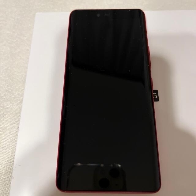 Rakuten Hand 5G Red P780 楽天モバイル スマホ/家電/カメラのスマートフォン/携帯電話(スマートフォン本体)の商品写真