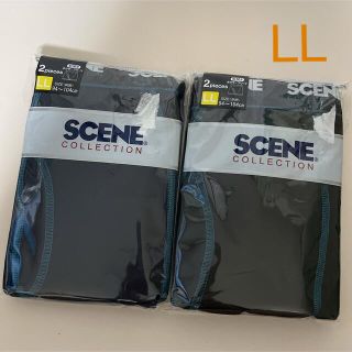 新品☆ シーン SCENE ボクサーブリーフ 2枚組×2セット（LLサイズ）(ボクサーパンツ)
