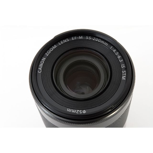 ❤ミラーレス望遠❤️EF-M 55-200mm IS STM❤️手振れ補正付