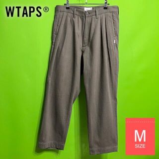 21AW WTAPS TUCK 01 TROUSERS NAVY M