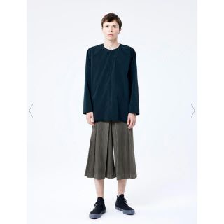 ソフトパープル HOMME PLISS イッセイミヤケ 袴パンツ ワイドパンツ