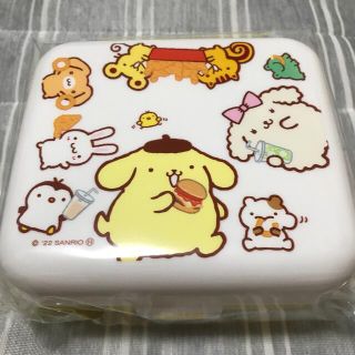 ポムポムプリン(ポムポムプリン)のポムポムプリン　おにぎらずケース(弁当用品)