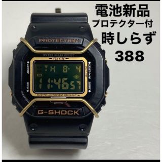 ジーショック(G-SHOCK)の388★時知らず★プロテクター付★G-SHOCK★DW-5600(腕時計(デジタル))