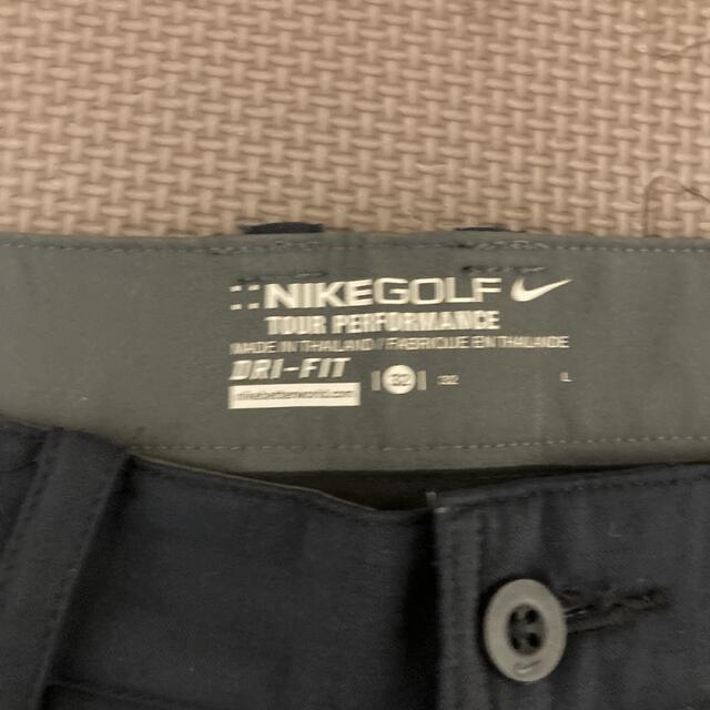 NIKE(ナイキ)のNIKE GOLF パンツ　32インチ　Lサイズ　ブラック スポーツ/アウトドアのゴルフ(ウエア)の商品写真