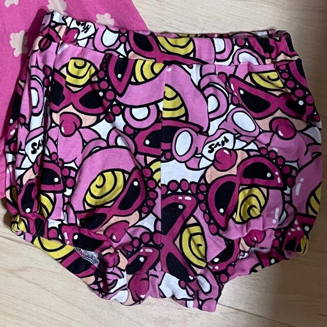 HYSTERIC MINI(ヒステリックミニ)の最終値下げ ヒスミニ テディ🧸 カボパン キッズ/ベビー/マタニティのキッズ服女の子用(90cm~)(パンツ/スパッツ)の商品写真