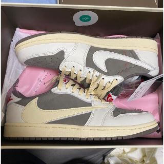 ナイキ(NIKE)のNike travis scott jordan 1 low(スニーカー)