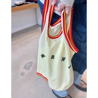 MARNI マルニ タンクトップ メッシュ ユニフォーム バッグ トート