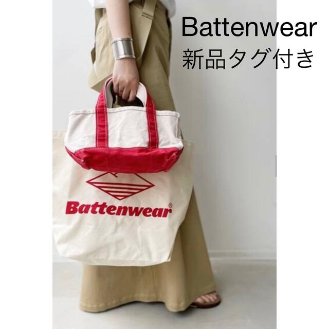 L'Appartement DEUXIEME CLASSE(アパルトモンドゥーズィエムクラス)の【Battenwear/バテンウェア】LOGO CANVAS TOTE BAG レディースのバッグ(トートバッグ)の商品写真