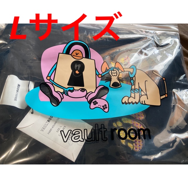 vaultroom "PARIPI KOUMEI" TEE / BLK メンズのトップス(Tシャツ/カットソー(半袖/袖なし))の商品写真