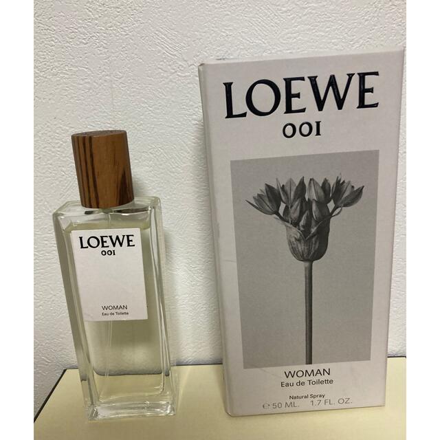 ロエベ香水001 WOMAN EDT (オードトワレ）50ml 箱付き