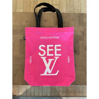 ルイヴィトン(LOUIS VUITTON)のLOUIS VUITTON SEE LV展 トートバッグ ノベルティ(トートバッグ)