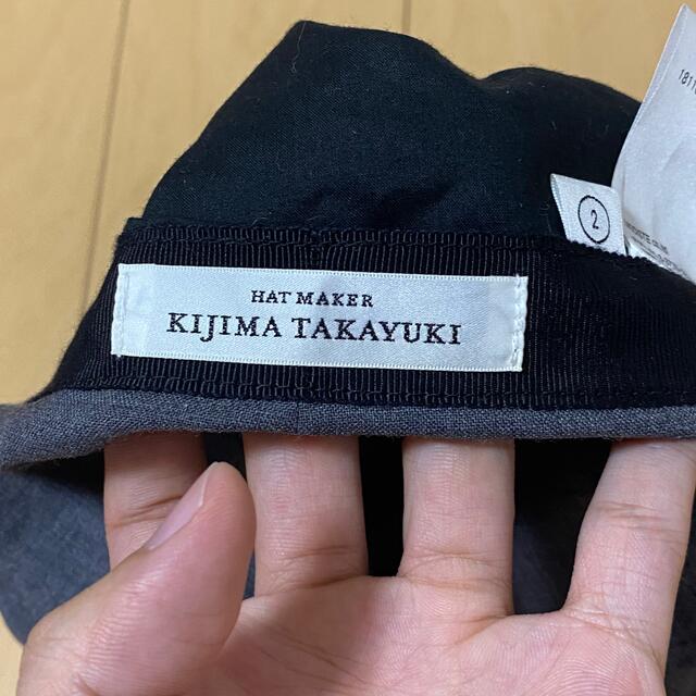 KIJIMA TAKAYUKI キャスケット メンズの帽子(ハット)の商品写真