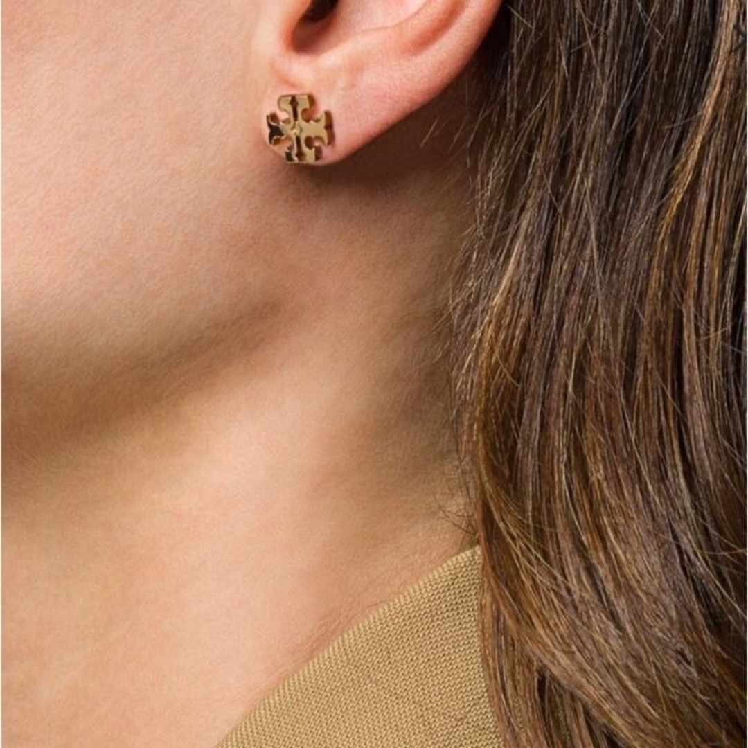 トリーバーチ ロゴピアス