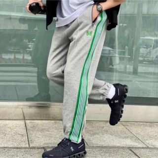 美品 needles スウェット トレーナー ホワイト トラックパンツ