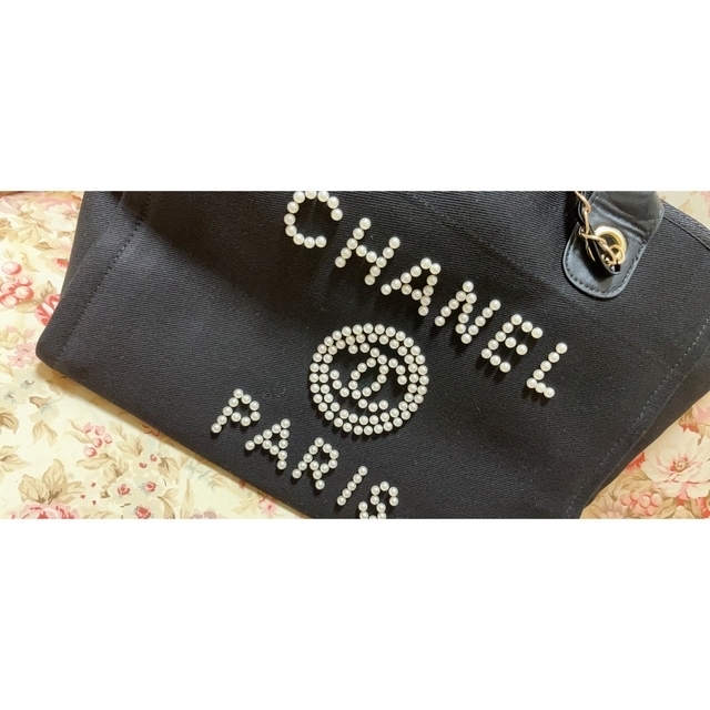 レア☆パールロゴトートバック☆CHANEL週末お値下げ！ 3