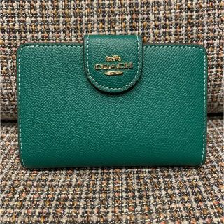 コーチ(COACH) 折り財布(メンズ)（グリーン・カーキ/緑色系）の通販 27 