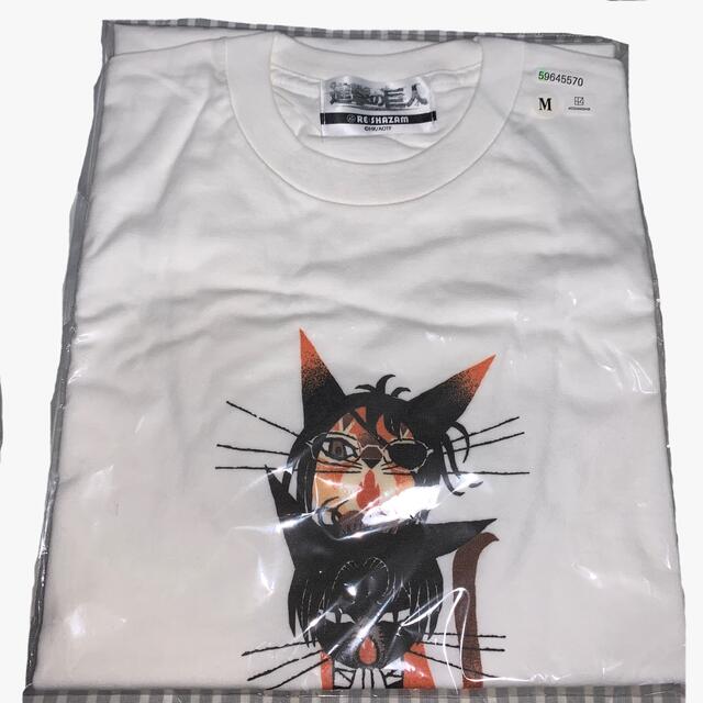 進撃の巨人 RE:SHAZAM 黒ねこ意匠 Tシャツ