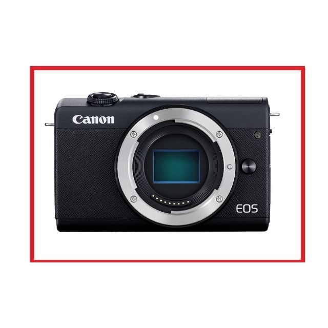 Canon(キヤノン)の【新品】キャノン EOS M200・ダブルレンズキット BK-WLK スマホ/家電/カメラのカメラ(ミラーレス一眼)の商品写真