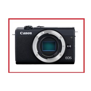 キヤノン(Canon)の【新品】キャノン EOS M200・ダブルレンズキット BK-WLK(ミラーレス一眼)