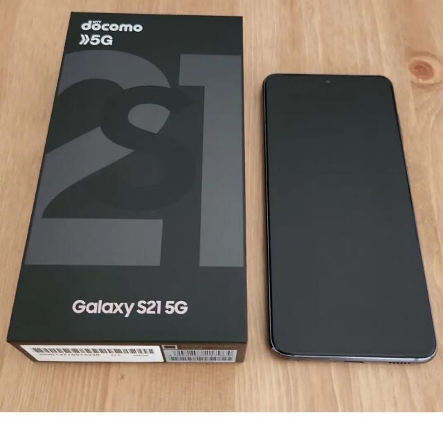 最安値級価格 Galaxy S21 5G SC-51B Phantom Gray 未使用