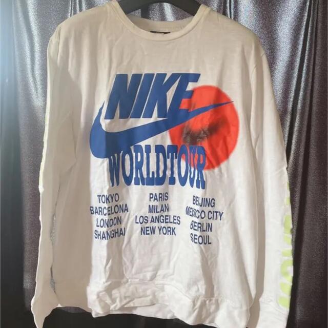 NIKE スウェットタイプ長袖Tシャツ