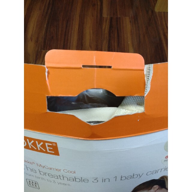 Stokke(ストッケ)のストッケ マイキャリア stokke mycarrier　メッシュ キッズ/ベビー/マタニティの外出/移動用品(抱っこひも/おんぶひも)の商品写真