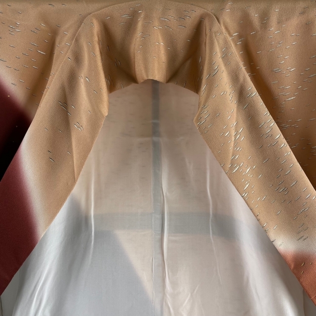 いますが 付下げ 正絹 の通販 by バイセル ラクマ店｜ラクマ 美品 秀品 身丈160.5cm 裄丈62.5cm ざいます