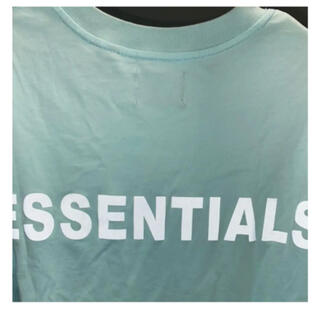 エッセンシャル(Essential)のFog essentials Tシャツ　希少　水色。(Tシャツ/カットソー(半袖/袖なし))