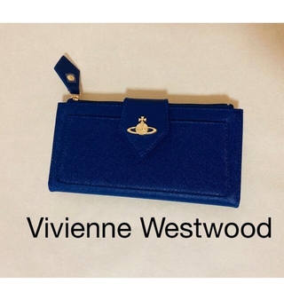 ヴィヴィアン(Vivienne Westwood) 長財布（ブルー・ネイビー/青色系 