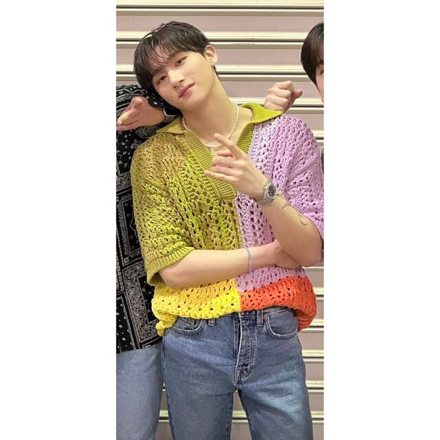 ZARA オーバーサイズポロセーター MONSTA X 着用 オーバーポロニット ZARA