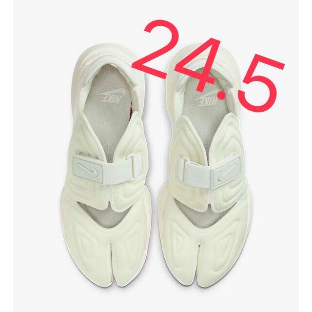 NIKE ナイキ AQUA RIFT アクアリフト 24.5 白 ホワイト 雑誌で紹介され