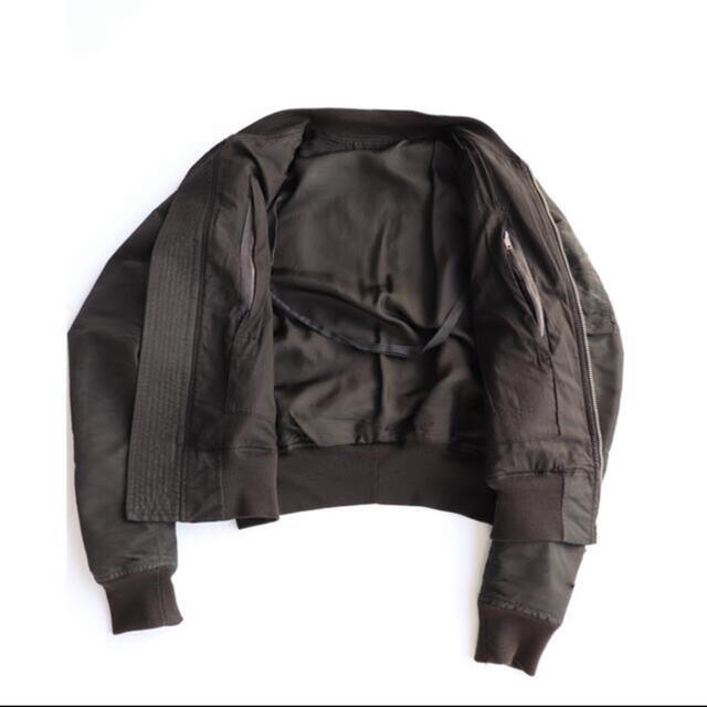 Rick Owens(リックオウエンス)の初期RICK OWENS リックオウエンス  MA-1フライトボンバージャケット メンズのジャケット/アウター(フライトジャケット)の商品写真