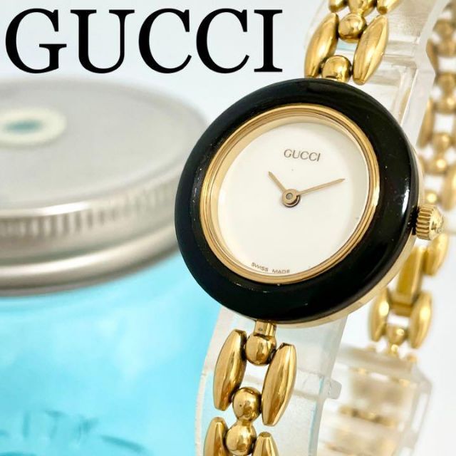 122 GUCCI グッチ時計 レディース腕時計 チェンジベゼル ゴールド 人気