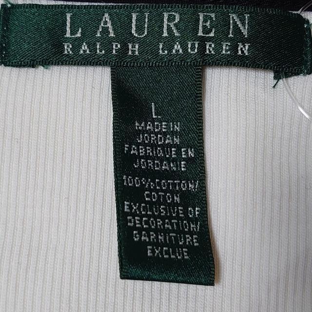 Ralph Lauren(ラルフローレン)のラルフローレン 半袖セーター サイズL美品  レディースのトップス(ニット/セーター)の商品写真
