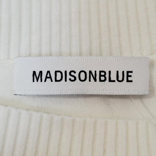 MADISONBLUE(マディソンブルー)のマディソンブルー 長袖セーター サイズS 白 レディースのトップス(ニット/セーター)の商品写真