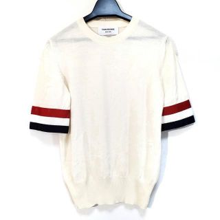 トムブラウン(THOM BROWNE)のトムブラウン 半袖セーター サイズ38 M(ニット/セーター)