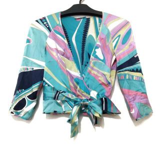 エミリオプッチ(EMILIO PUCCI)のエミリオプッチ 七分袖カットソー 38 S -(カットソー(長袖/七分))