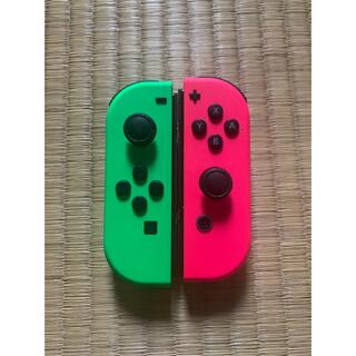 ニンテンドースイッチ(Nintendo Switch)のNintendo Switch Joy-Con ネオングリーン　ネオンピンク(携帯用ゲーム機本体)