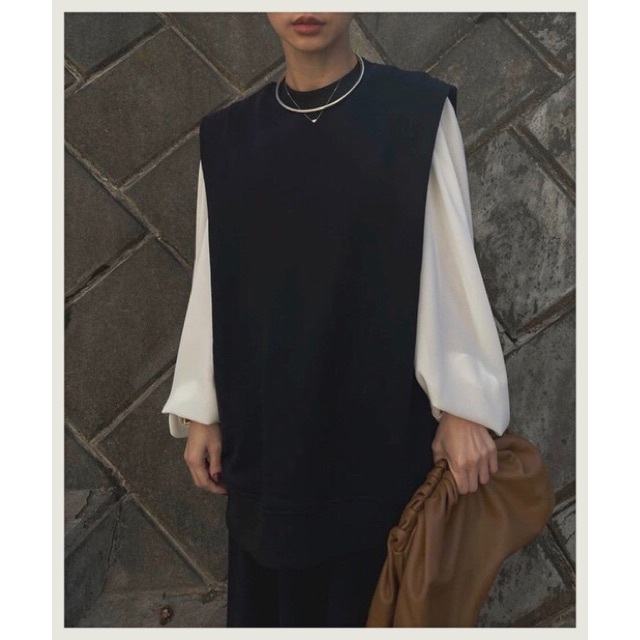 Ameri VINTAGE(アメリヴィンテージ)のameri vintage MANY WAY TRIO SWEAT DRESS レディースのワンピース(ロングワンピース/マキシワンピース)の商品写真