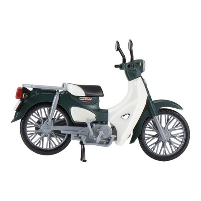 BANDAI(バンダイ)のEXCEED MODEL Honda Super Cub 50 グリーン キッズ/ベビー/マタニティのおもちゃ(電車のおもちゃ/車)の商品写真