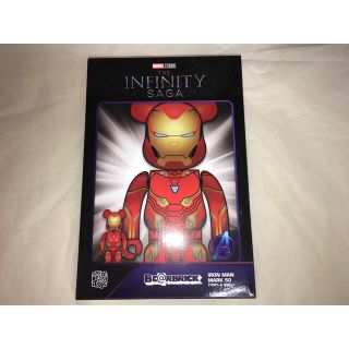 メディコムトイ(MEDICOM TOY)のベアブリック IRON MAN MARK 50 100％ & 400％　新品(その他)