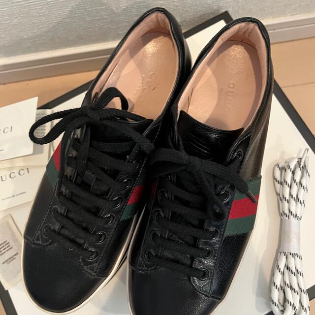 Gucci - GUCCI 厚底スニーカーの通販 by shop|グッチならラクマ