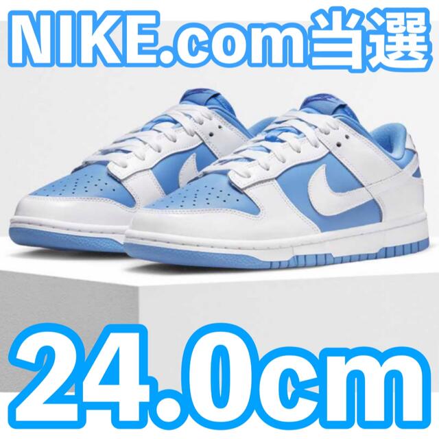 NIKE ウィメンズ ダンク ロー リバース UNC 24.0cm