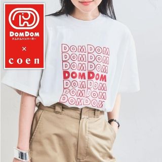 コーエン(coen)のDOMDOM × coen コラボTシャツ　新品未開封品(Tシャツ(半袖/袖なし))