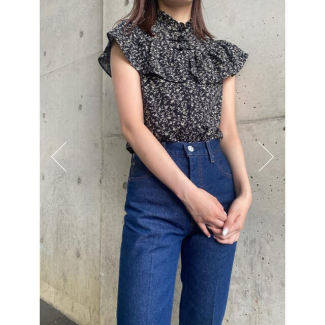 moussy RUFFLE ブラウス