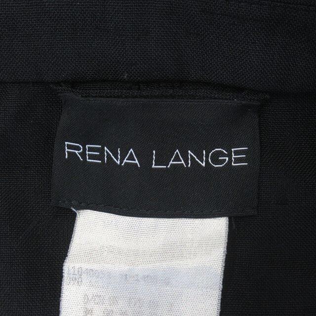 other - レナランゲ RENA LANGE シルク セットアップ スーツ 38 黒 7の通販 by ベクトル ラクマ店｜アザーならラクマ