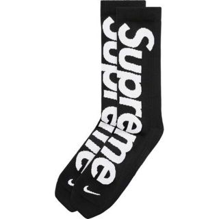 シュプリーム(Supreme)のSupreme Nike Lightweight Crew Socks 黒 靴下(ソックス)