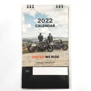 ハーレーダビッドソン(Harley Davidson)のハーレーダビッドソン  2022年  卓上カレンダー 非売品 カレンダー(カレンダー/スケジュール)
