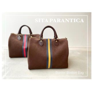 アパルトモンドゥーズィエムクラス(L'Appartement DEUXIEME CLASSE)のSITA  PARANTICA  Border  Boston  Bag (トートバッグ)