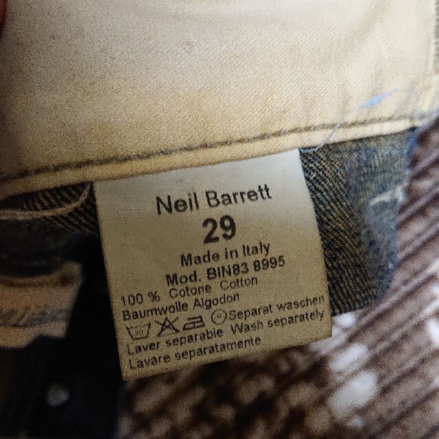 NEIL BARRETT(ニールバレット)のNeilBarrett(ニールバレット) デニム メンズのパンツ(デニム/ジーンズ)の商品写真